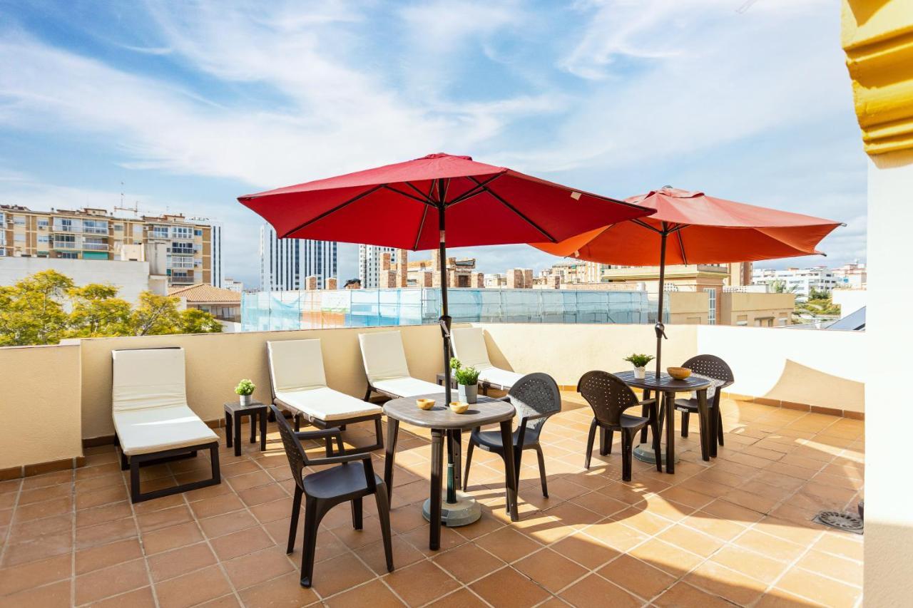 Holidays2Malaga Montesa 700M From The Beach Rooftop Terrace Exterior foto